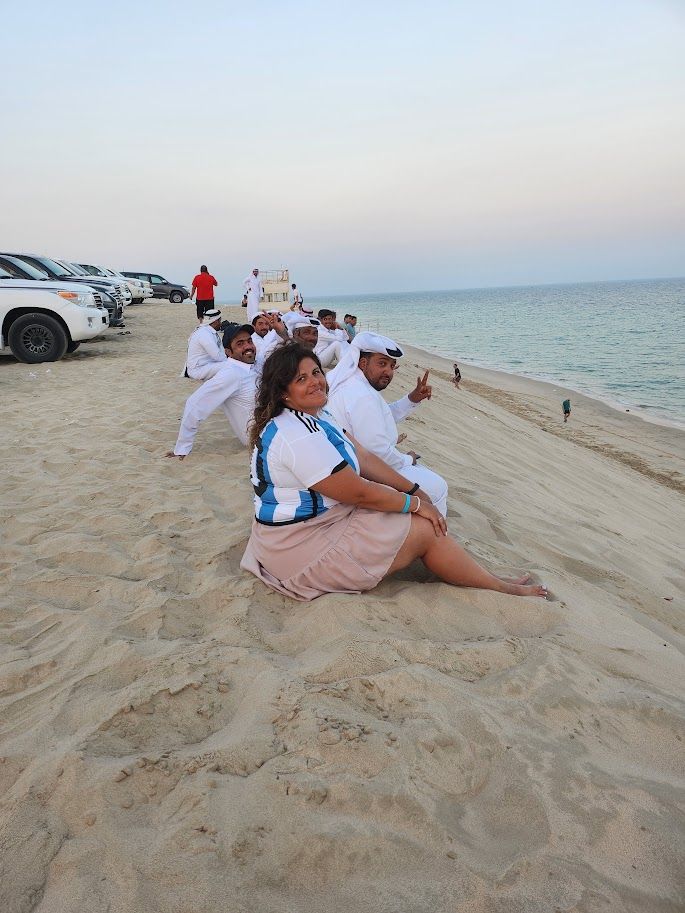 Atardecer en Qatar
